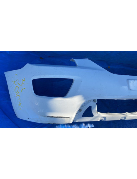 Parachoque Dianteiro Kia Carens 2006 A 2012 Branco