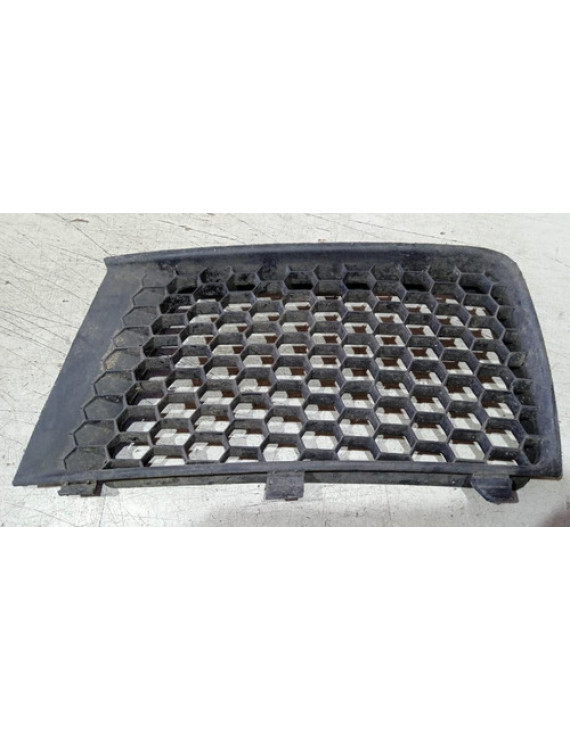 Grade Esquerda Renault Sandero 2008 - 2011 8200612649 Preto Esquerdo