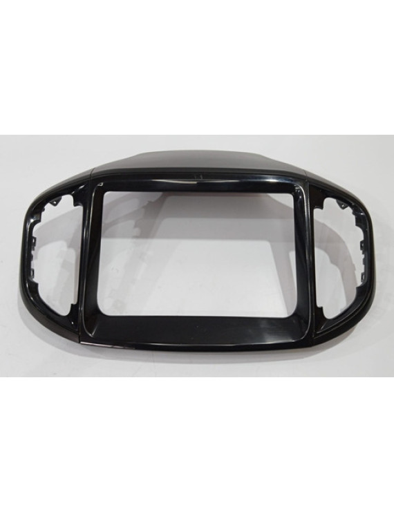 Moldura Central Multimídia Chery Tiggo 7 2020 2021 2022 Preto