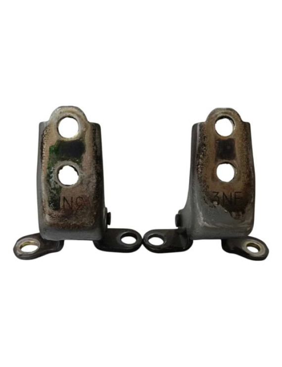 Par Dobradiça Porta Dianteira Direita Honda Fit 2003 A 2008