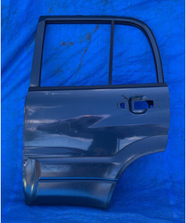 Porta Traseira Esquerda Tracker 2002 A 2008 Traseira Esquerdo Azul