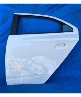 Porta Traseira Esquerda Onix Prisma 2013 Á 2019 Avaria Traseira Esquerdo Branco