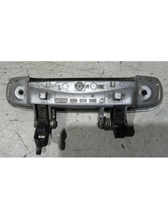 Maçaneta Externa Traseira Direita Audi A6 1999 - 2005 Prateado