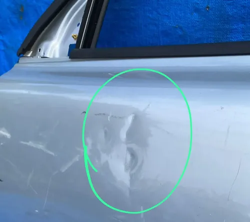 Porta Dianteira Esquerda Volvo C30 2007 Á 2013 Detalhe Dianteira Esquerdo Prateado