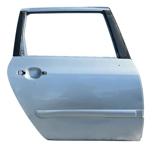 Porta Traseira Direita Peugeot 307 Sw 2002 A 2012 Traseira Direito Prateado