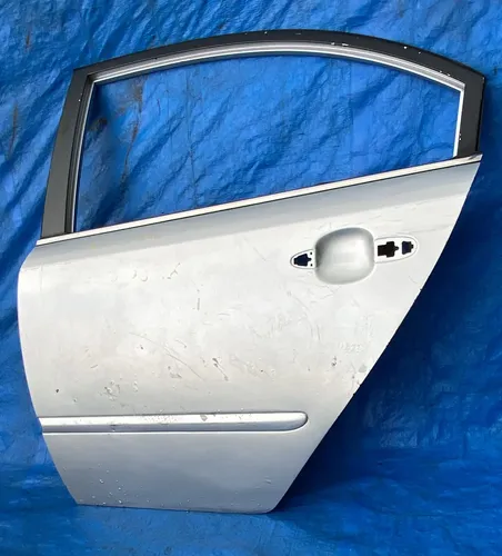 Porta Traseira Esquerda Kia Magentis 2006 Á 2010 Traseira Esquerda Prateado