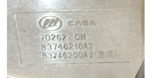 Moldura Botão Vidro Traseiro Direito Lifan Xc60 2011