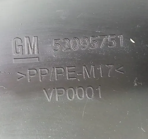Moldura Interna Retrovisor Esquerdo Onix 2013 - 2019