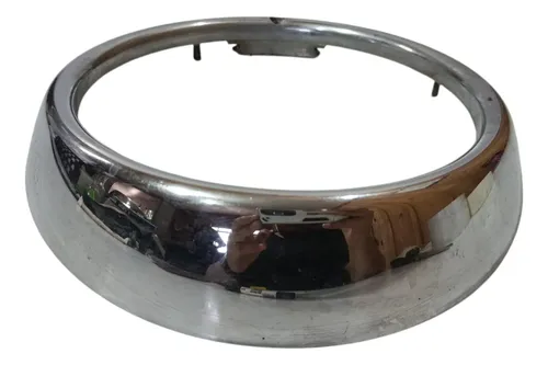 Acabamento Aro Farol Kombi 1976 - 2014 Prateado