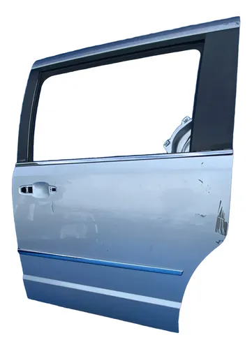 Porta Traseira Esquerda Town & Country 2008 A 2016 Traseira Esquerdo Prateado