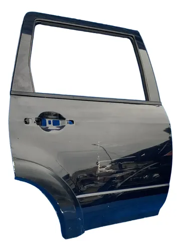 Porta Traseira Direita Mitsubishi Airtrek 2003 2008 Detalhe Traseira Direita Preto