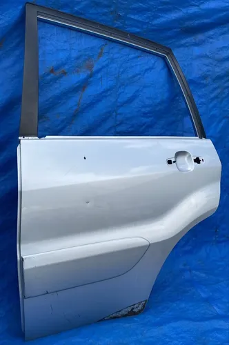 Porta Traseira Esquerda Rav4 2000 Á 2005 Traseira Esquerdo Prateado