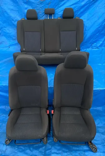 Jogo De Bancos Tecido Toyota Yaris 2019 2020 2021 2022 Preto