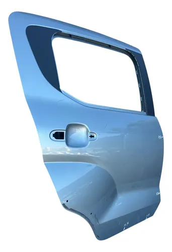 Porta Traseira Direita Fiat Mobi 2017 2018 2019 2020 Traseira Direito Prateado