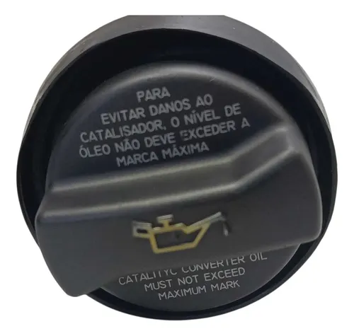 Bocal Tampa Óleo Motor Audi A3 1.8 Aspirado 2005 Preto
