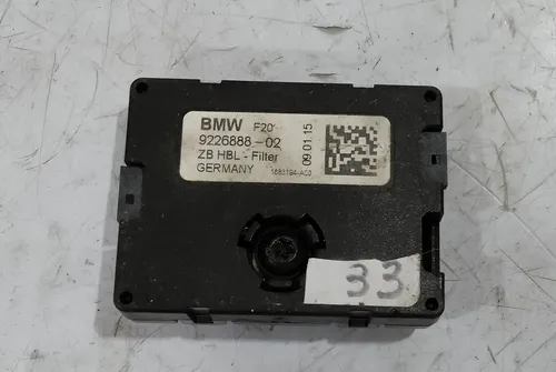 Módulo Amplificador Antena Bmw 118i 2013 / 9226888-02    Preto