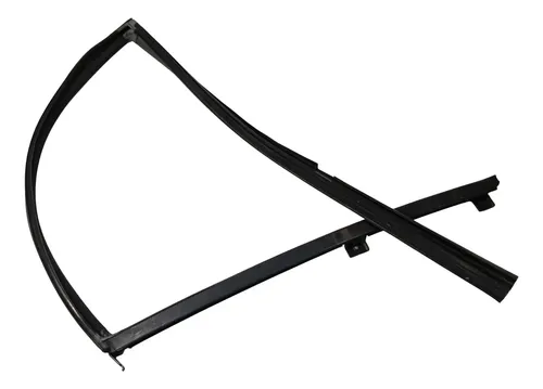 Canaleta Moldura Vidro Traseiro Direito Civic 2001 - 2005 Preto