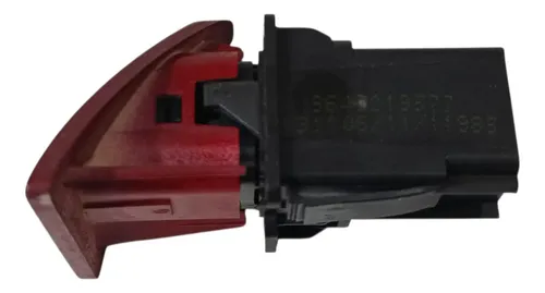 Botão Alerta Peugeot 307 2005 2006 2007 2008 Vermelho