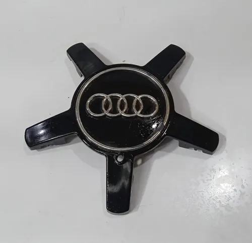 Emblema Roda Audi A3 A4 2015 - 2016 / Detalhe Preto