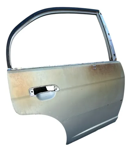 Porta Traseira Direita Honda Civic 2001 A 2006 Traseira Direita Prateado