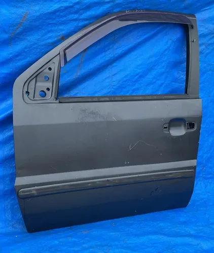 Porta Traseira  Esquerda Ford Ecosport 2003 A 2012 Dianteira Esquerdo Preto
