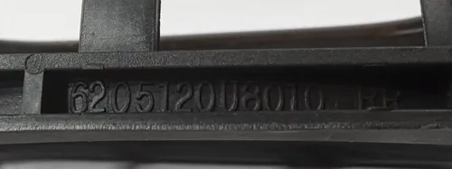 Maçaneta Externa Dianteira Direita Jac J3 2010 - 2013 Preto Dianteira
