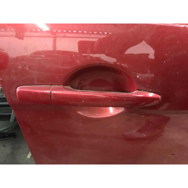 Maçaneta Externa Dianteira Direita Mitsubishi Lancer Ralliar Vermelho (tom Metálico) Dianteira