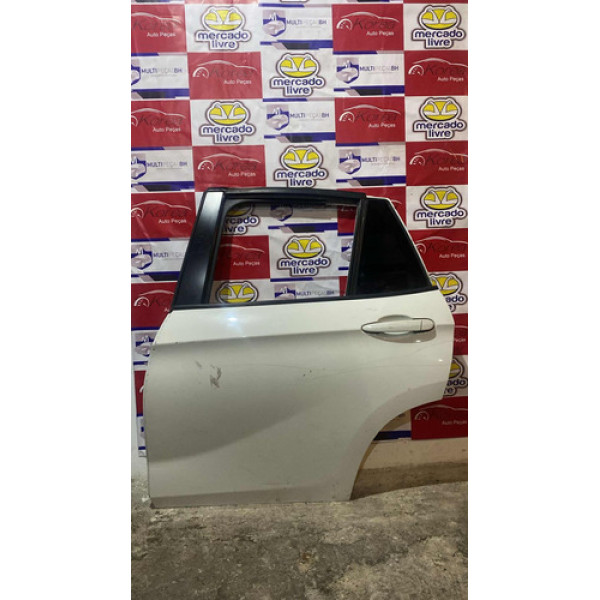 Porta Traseira Esquerda Bmw X1 2013 Traseira Esquerdo Branco