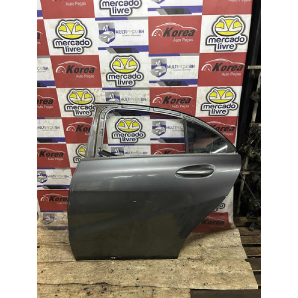 Porta Traseira Esquerda Mercedes A200 2013 / 2017 Traseira Esquerdo Cinza