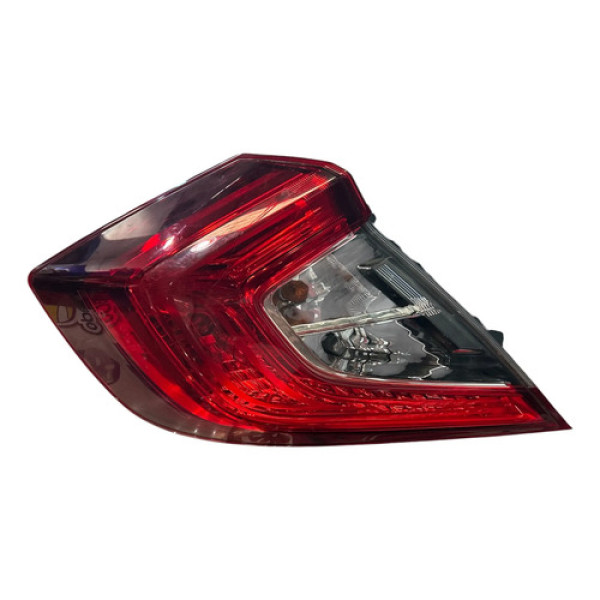 Lanterna Traseira L/e Honda New Civic 16/17 Esquerdo/motorista Vermelho