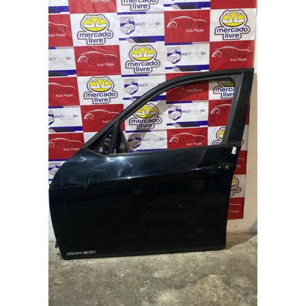 Porta Dianteira Esquerda Bmw X1 2013 Dianteira Esqueça Preto