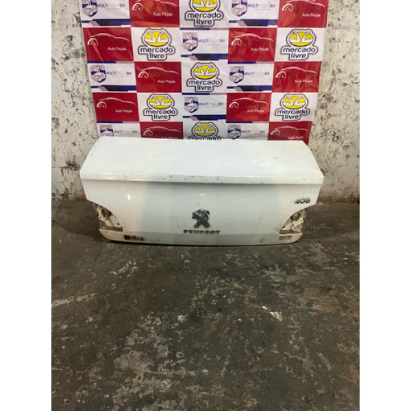 Tampa Traseira Peugeot 408 2012/2019 Branco