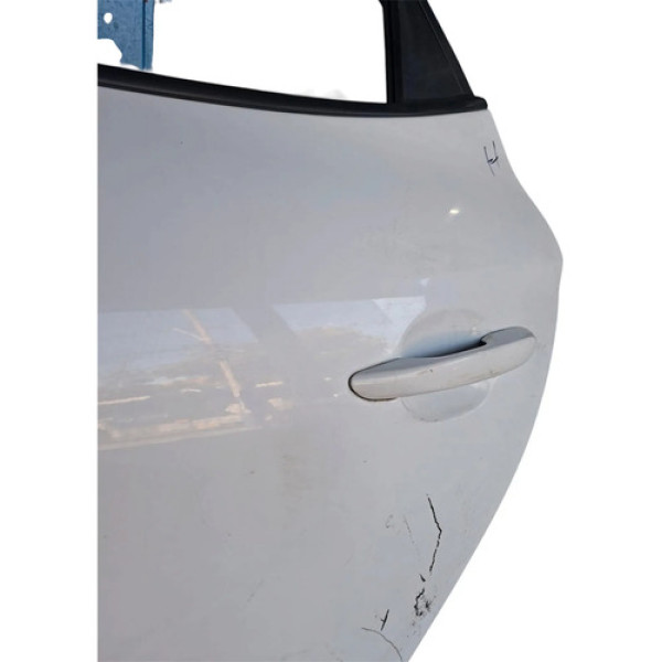 Maçaneta Externa Porta T/e Hyundai Hb20 Hatch 20/22 Branca Traseira