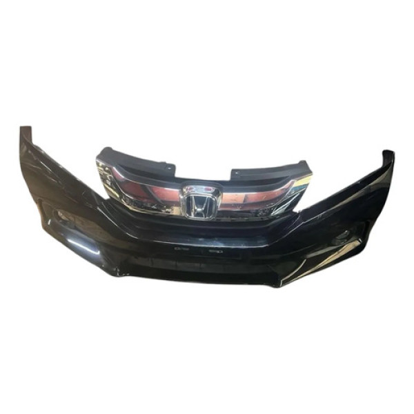 Parachoque Dianteiro Completo Honda City 2015/17 Preto