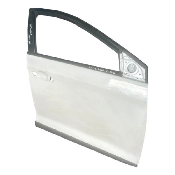 Porta Dianteira Direita Chery Tiggo 2 2016 / 2022 Dianteira Direita Prateado
