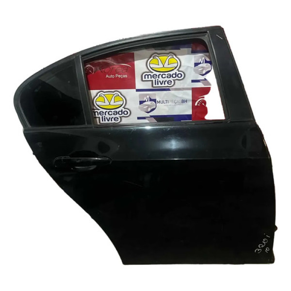 Porta Traseira Direita Bmw 320i 2010 Traseira Direito Preto