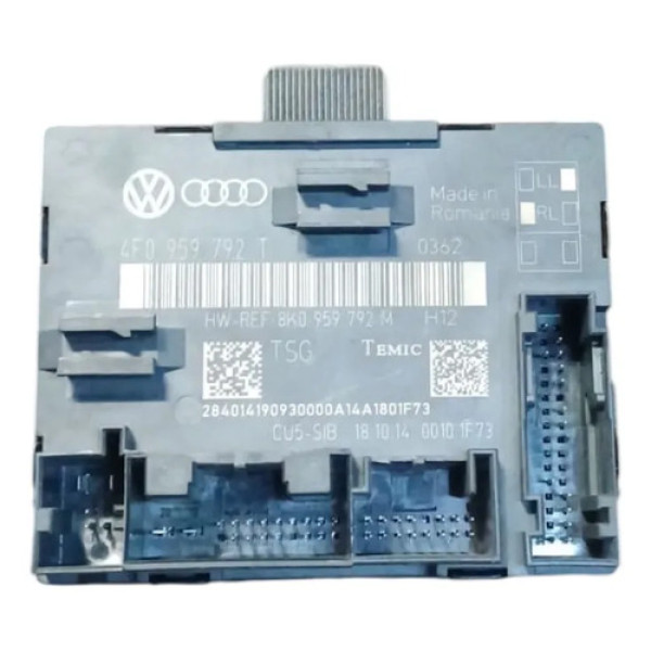 Módulo Porta Dianteira Dir (4f0959792t) Audi Q7 2010 / 2015