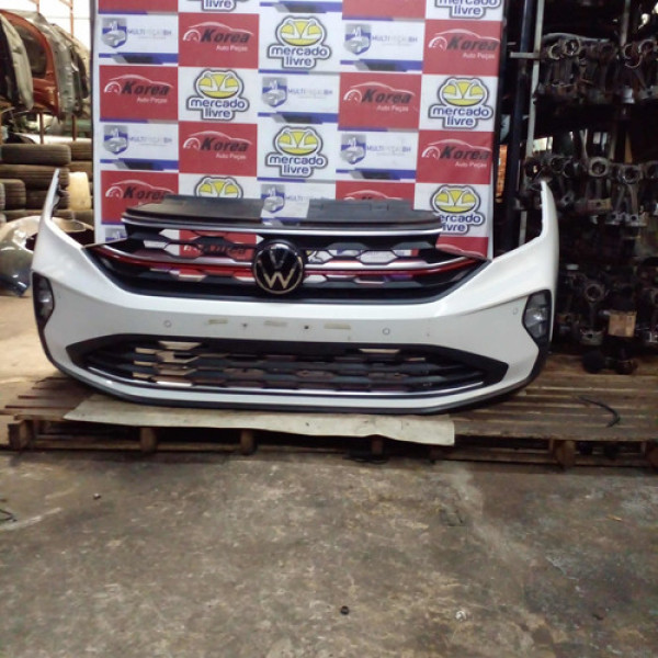 Parachoque Dianteiro Completo Vw Nivus Branco