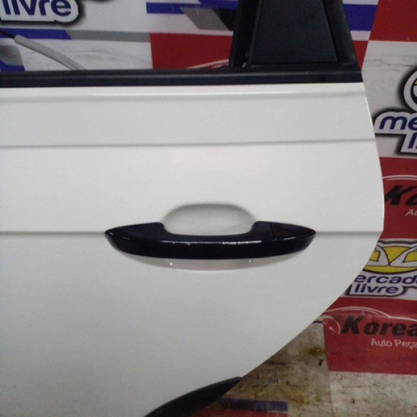 Maçaneta Externa Traseira Esquerda Vw Nivus Branco