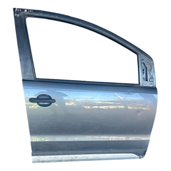 Porta Dianteira Direita Volkswagen Fox 2011/21 Dianteira Direita Cinza