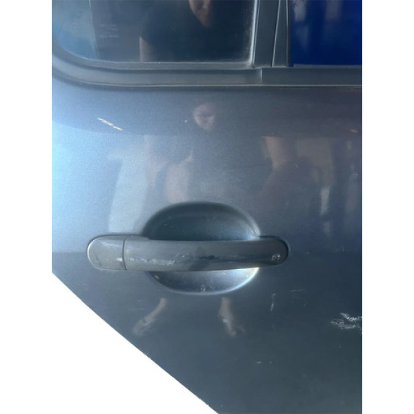 Maçaneta Externa Porta Traseira Direita Vw Fox Xtreme 2015 Cinza-escuro Traseira