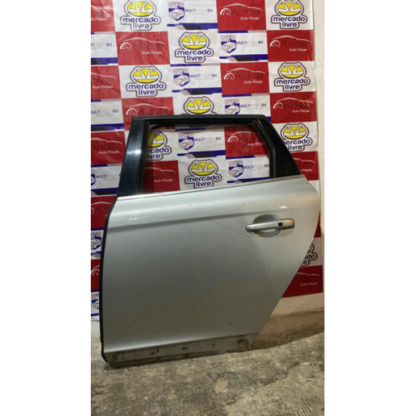 Porta Traseira Esquerda Volvo Xc60 2013 Traseira Esquerdo Prateado