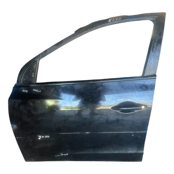 Porta Dianteira Esquerda Hyundai Ix35 2010/2021 Dianteira Esquerda Preto