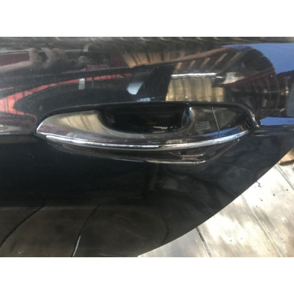 Maçaneta Externa Traseira Esquerda Ford Fusion Titanium 2015 Preto Traseira