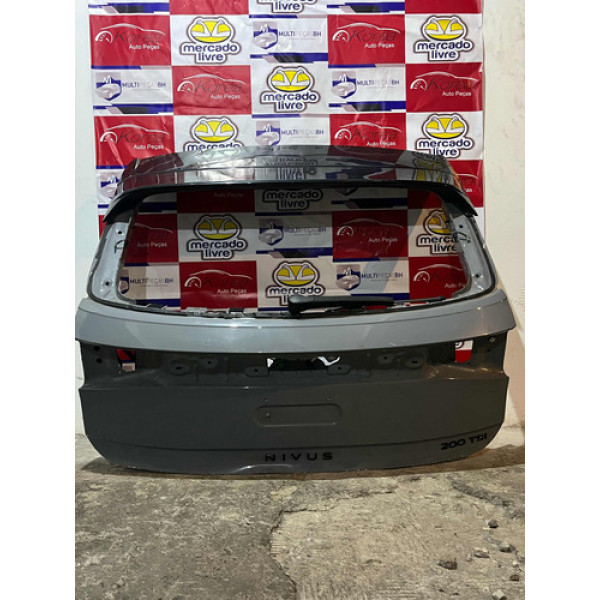 Tampa Traseira Vw Nivus 2018/2022 Cinza