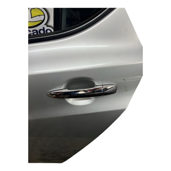 Maçaneta Externa Porta Traseira Esquerda Nissan Leaf Prateado Traseira