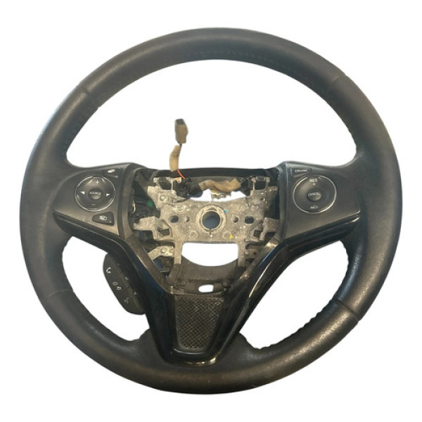 Volante Multifuncional C/ Borboleta Honda Hrv 2015 / 2021 Preto