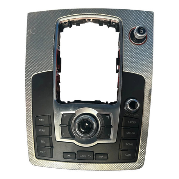 Moldura Central C/ Comando Rádio Audi Q7 2010 / 2015