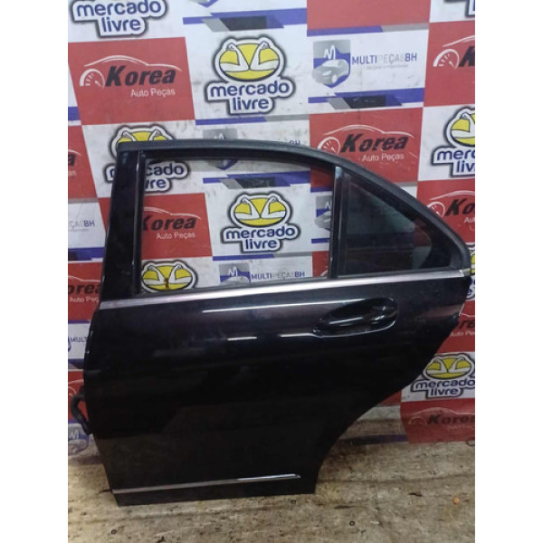 Porta T.e Mercedes C180 / C200 / C250 2009 / 2014 Traseira Esquerdo Preto