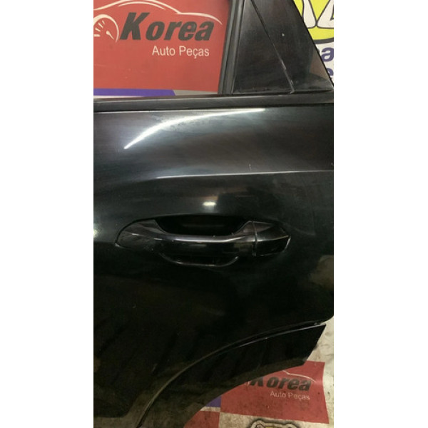 Maçaneta Externa Porta Traseira Esquerda Audi E-tron Preto Traseira